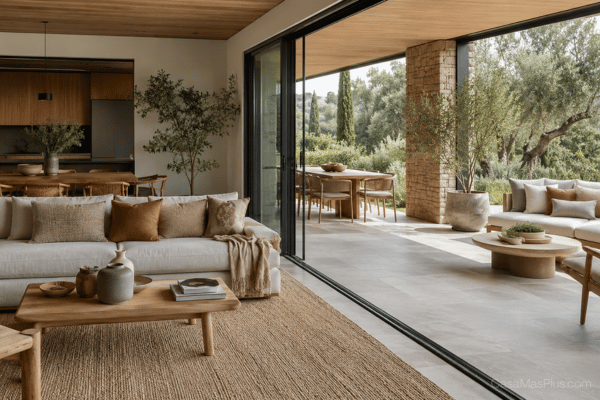 Transición entre espacios interiores y exteriores: claves para una decoración coherente