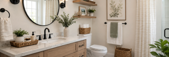 Cómo renovar un baño sin obra: cambios decorativos que transforman el espacio