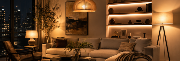 Iluminación decorativa: cómo transformar un ambiente sin cambiar los muebles