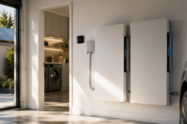 Tecnología de baterías domésticas: el futuro del almacenamiento energético en casa