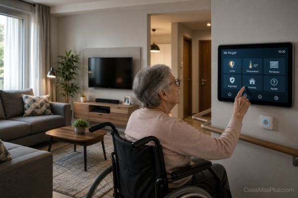 Domótica y accesibilidad: cómo la tecnología adapta el hogar para personas mayores