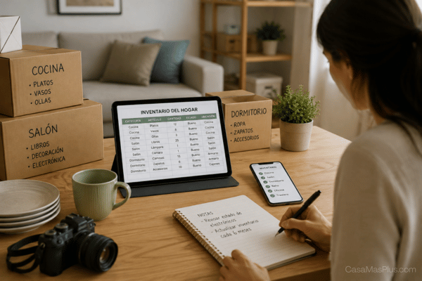 Guía práctica para hacer un inventario del hogar y mantenerlo al día