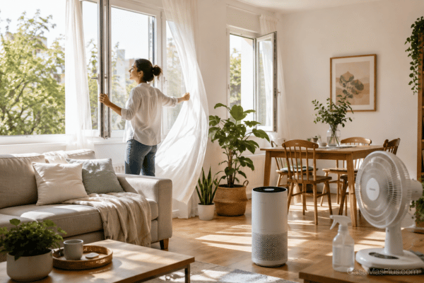 Claves para mejorar la calidad del aire interior sin grandes inversiones