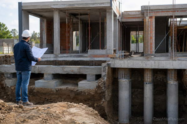 Cimentaciones superficiales y profundas: cuál necesita tu proyecto residencial
